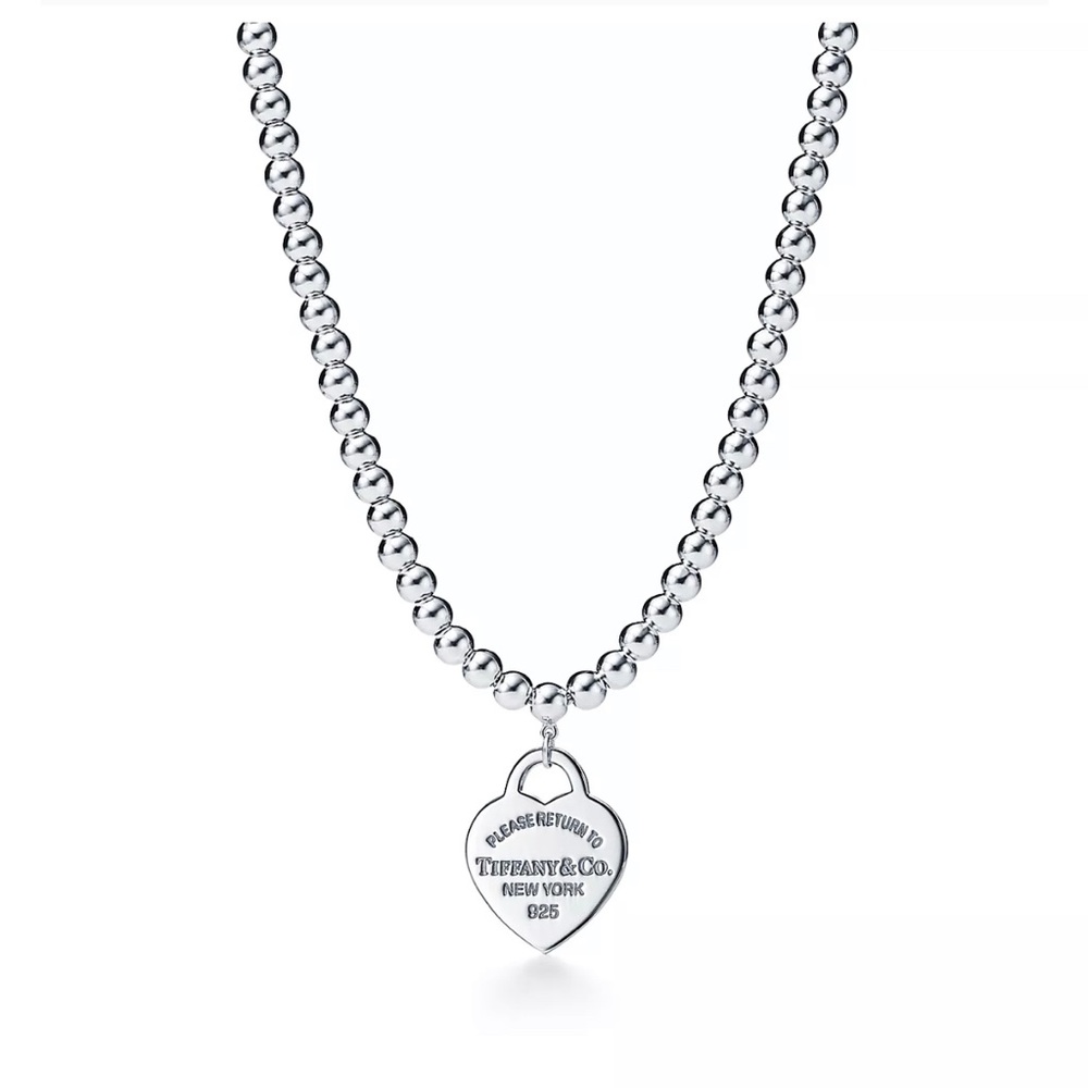 Tiffany and co heart necklace.